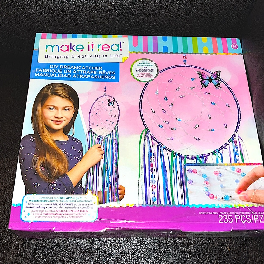 Make It Real - DIY Dreamcatcher Make Your Own Dream Catcher Arts and Crafts 8+